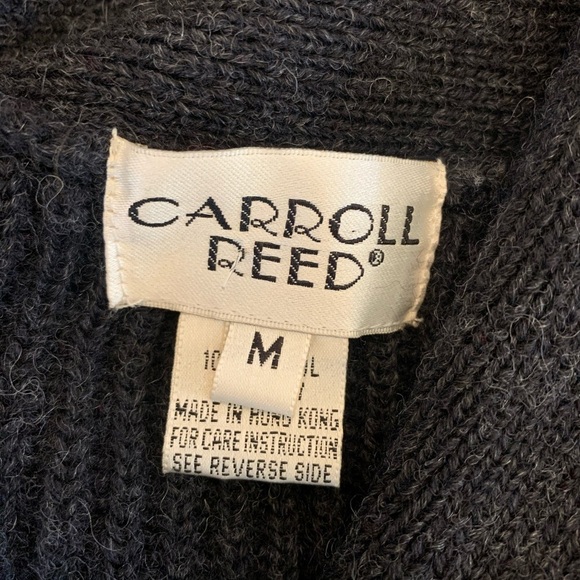 Carroll Reed wool sweater vest unisex? Grandpa vintage - Picture 9 of 10